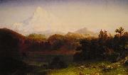 Albert Bierstadt Mount Hood, Oregon Norge oil painting reproduction